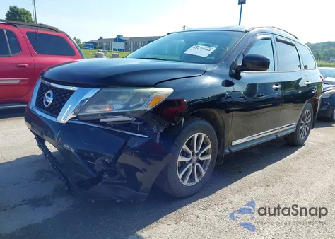2014 Nissan Pathfinder Sl from USA, damaged, VIN 5N1AR2MM6EC704899